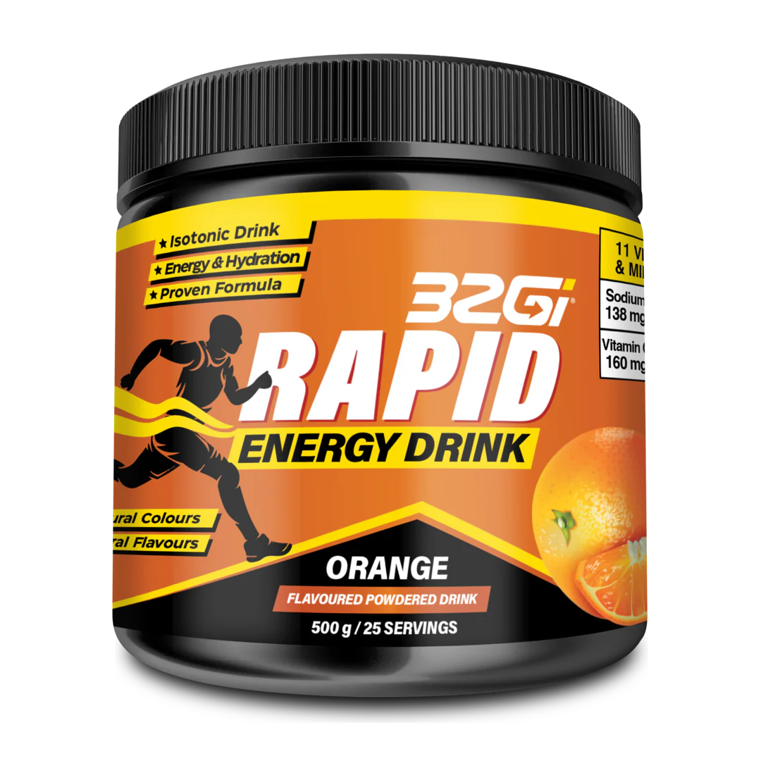 32GI RAPID ENERGY DRINK POWDER 500G