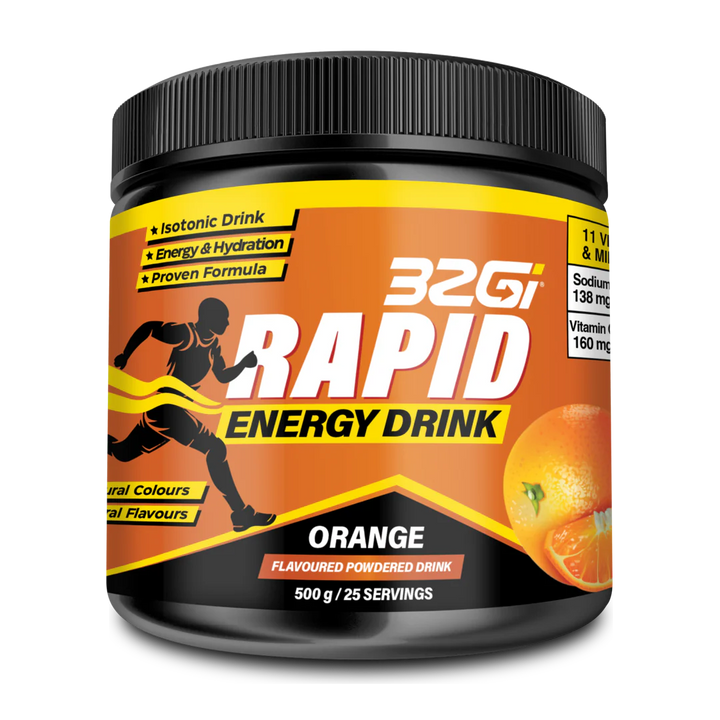 32GI RAPID ENERGY DRINK POWDER 500G